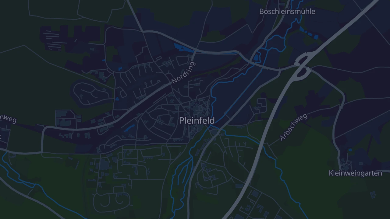 Karte von Pleinfeld