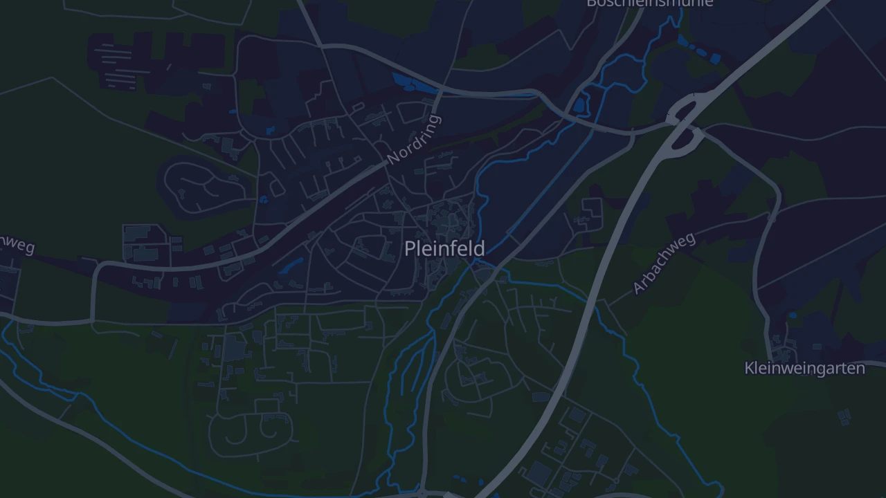 Karte von Pleinfeld