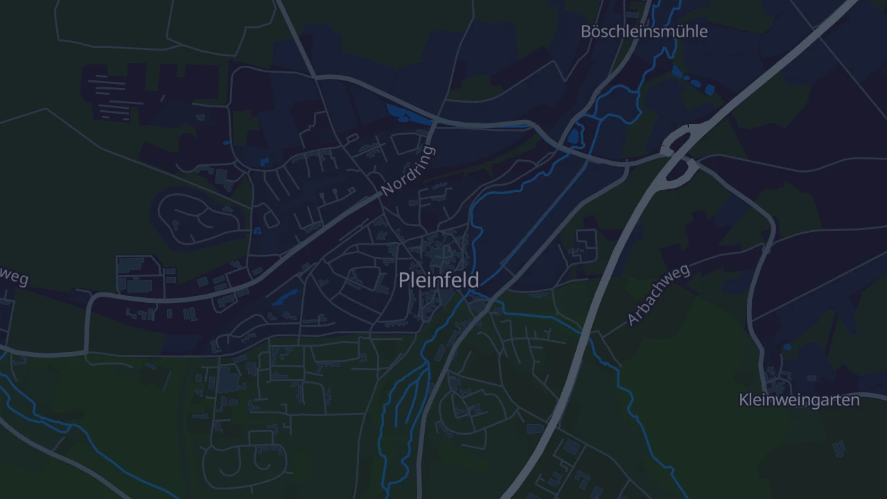 Karte von Pleinfeld