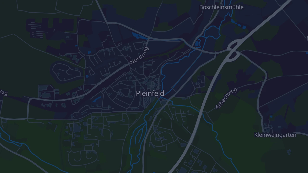 Karte von Pleinfeld