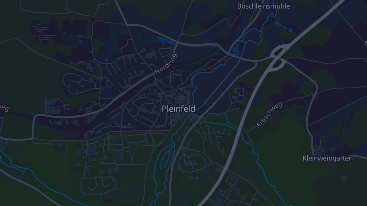 Karte von Pleinfeld