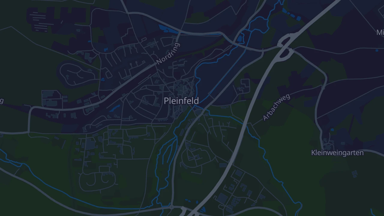 Karte von Pleinfeld