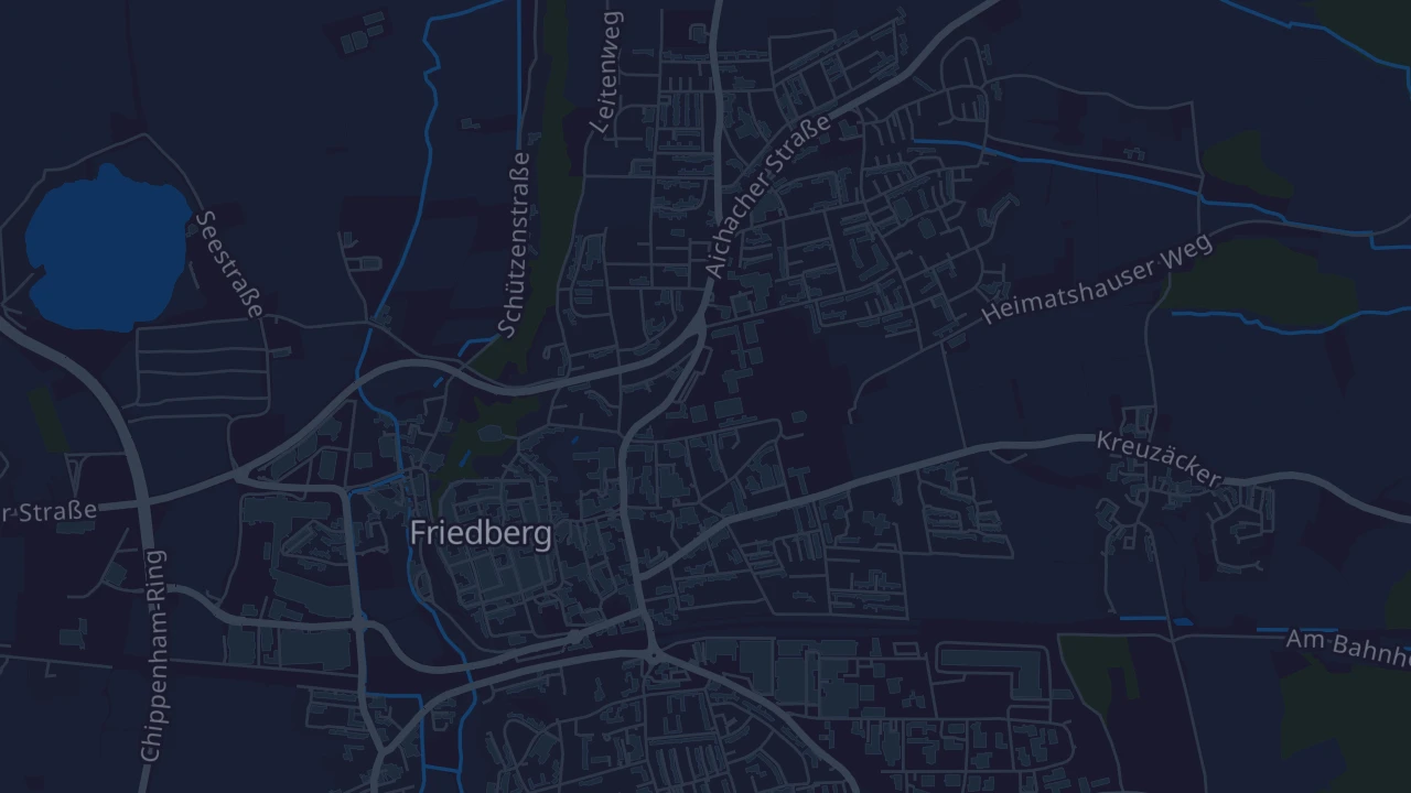 Karte von Friedberg