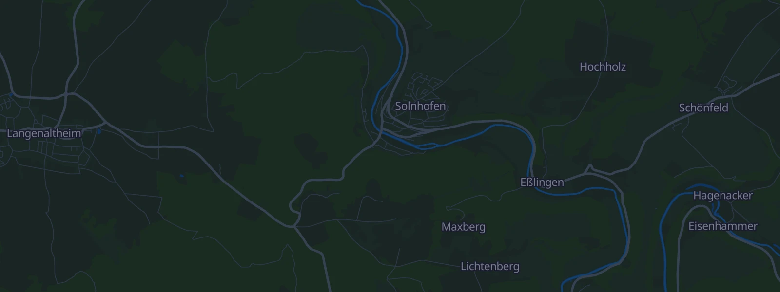 Karte von Solnhofen