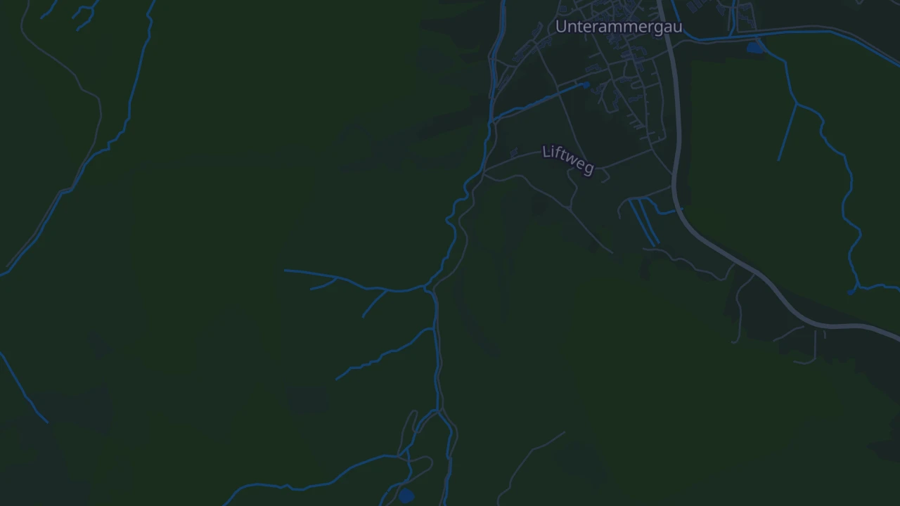 Karte von Unterammergau
