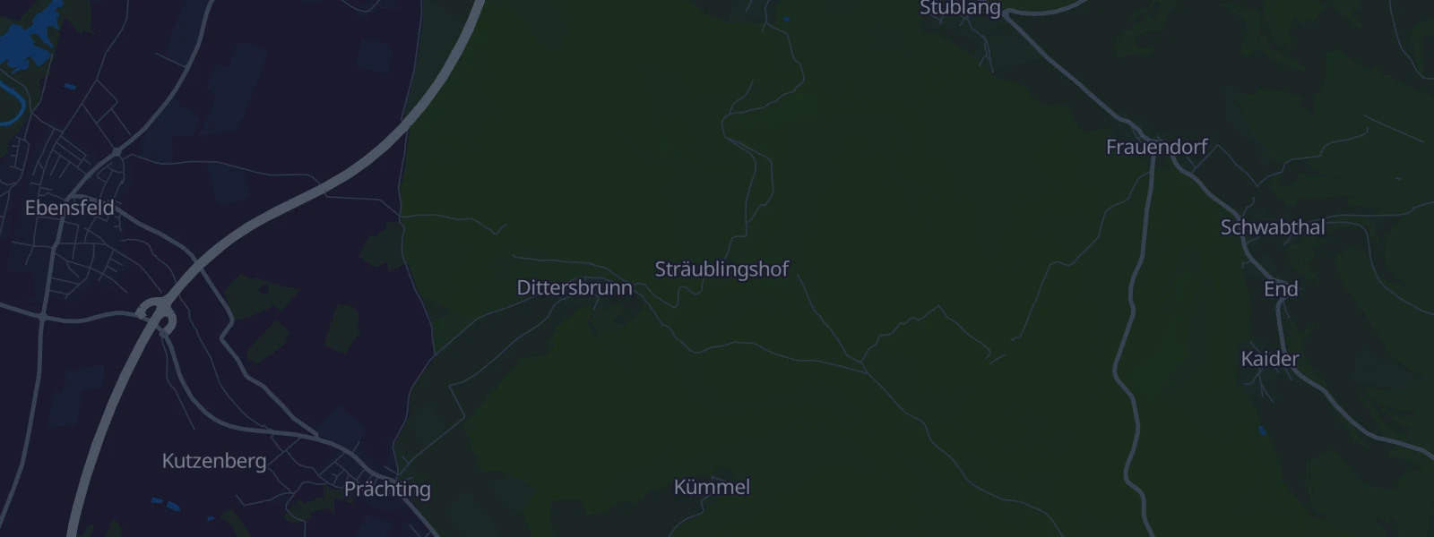 Karte von Ebensfeld