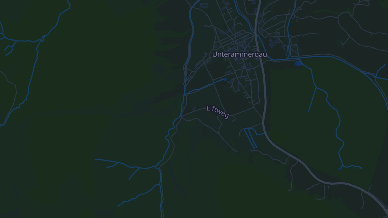 Karte von Unterammergau