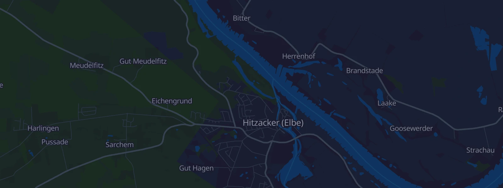 Karte von Hitzacker (Elbe)