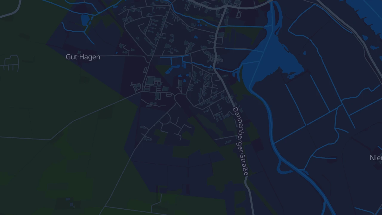 Karte von Hitzacker (Elbe)
