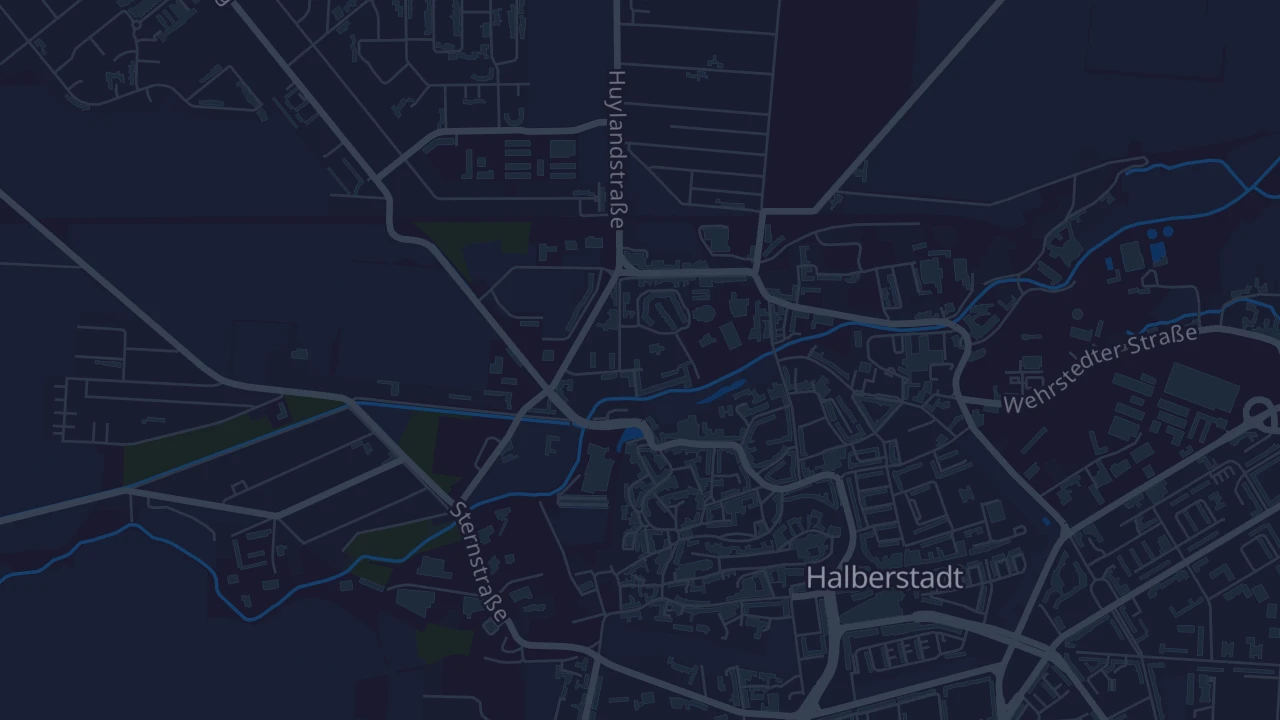 Karte von Halberstadt