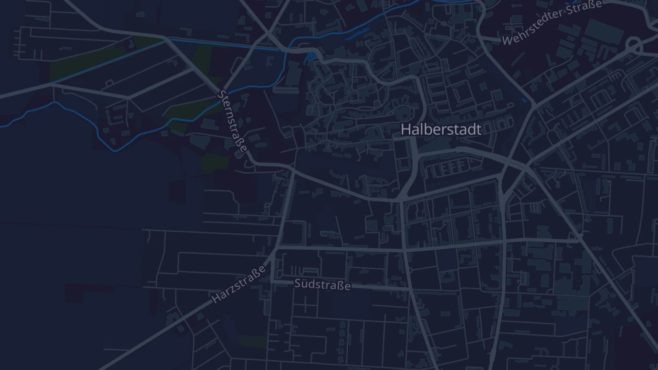 Karte von Halberstadt