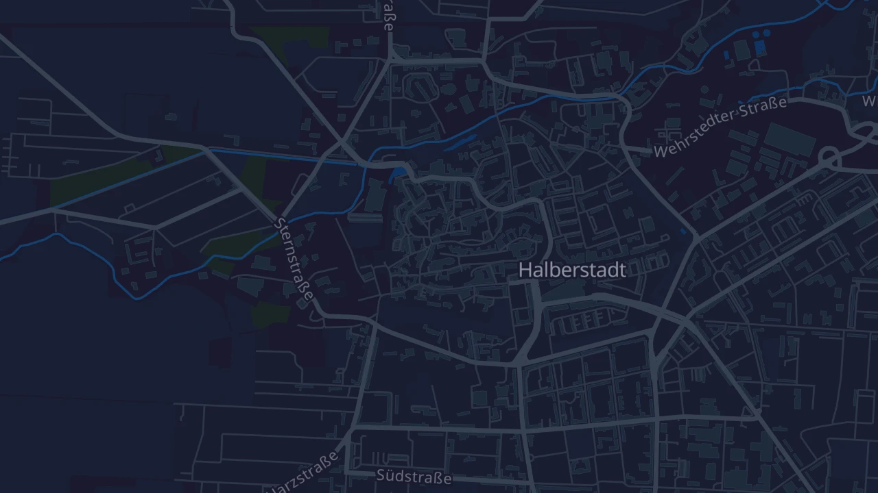 Karte von Halberstadt