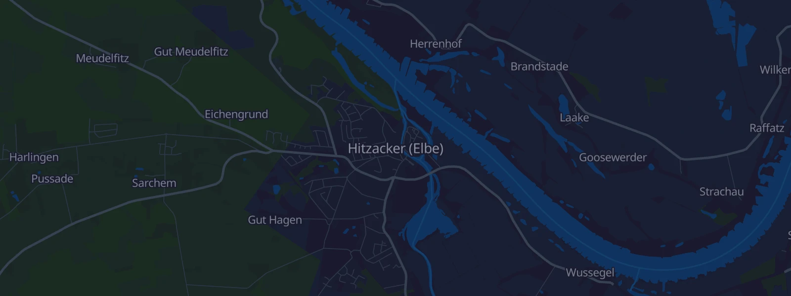 Karte von Hitzacker (Elbe)