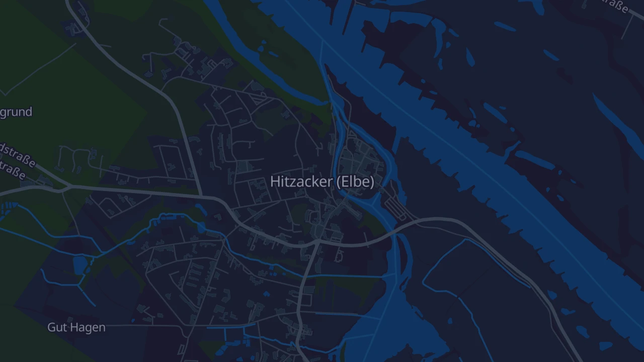 Karte von Hitzacker (Elbe)