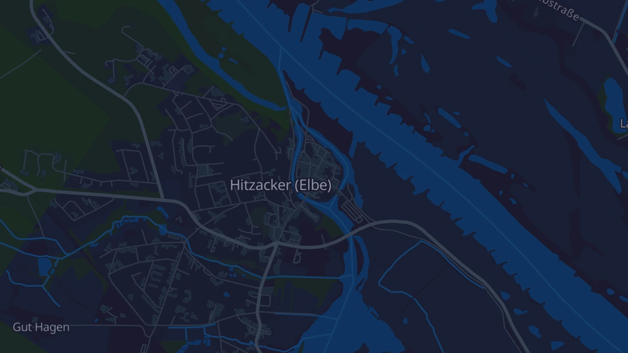 Karte von Hitzacker (Elbe)
