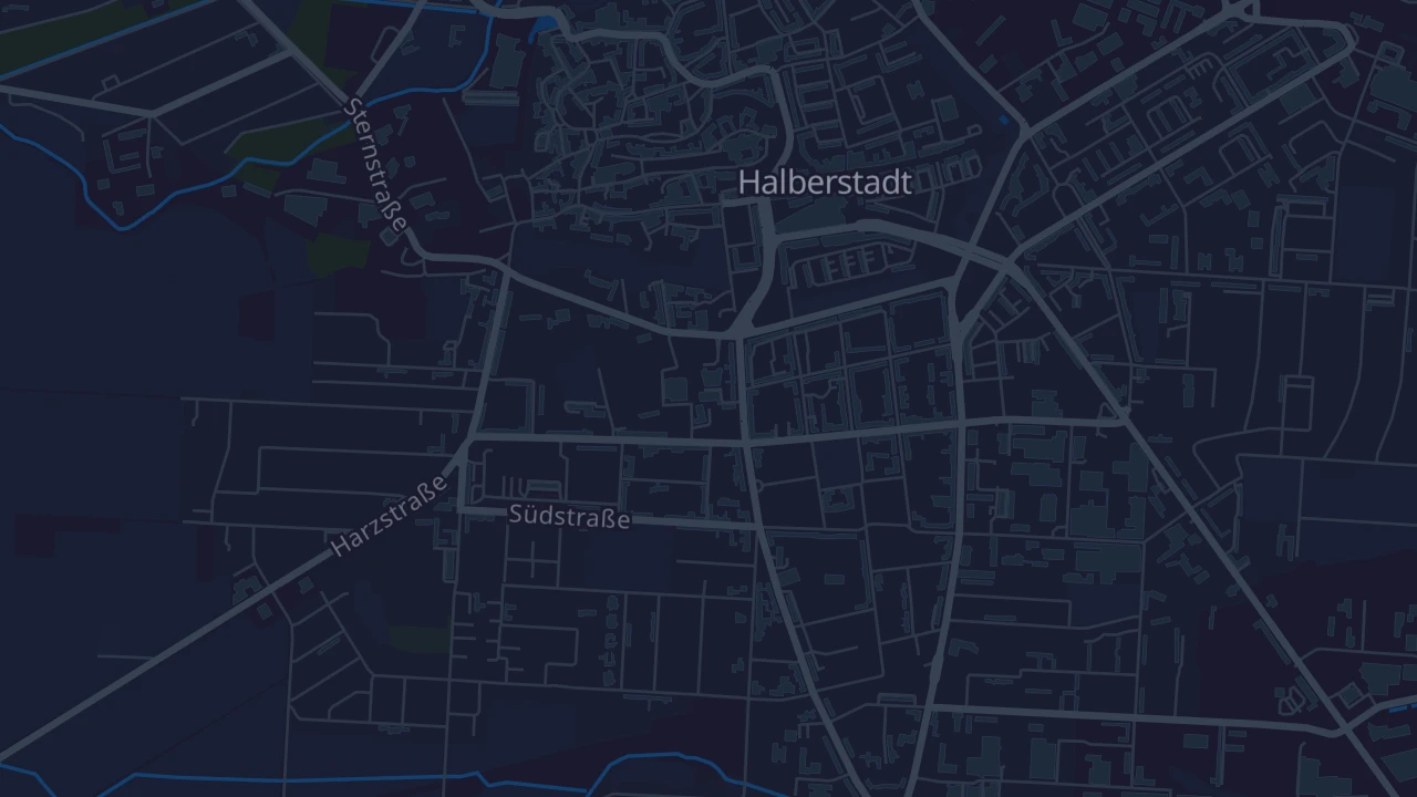 Karte von Halberstadt
