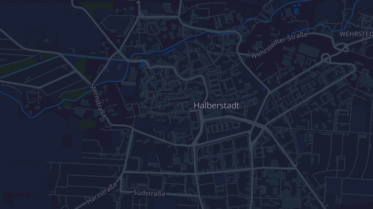 Karte von Halberstadt