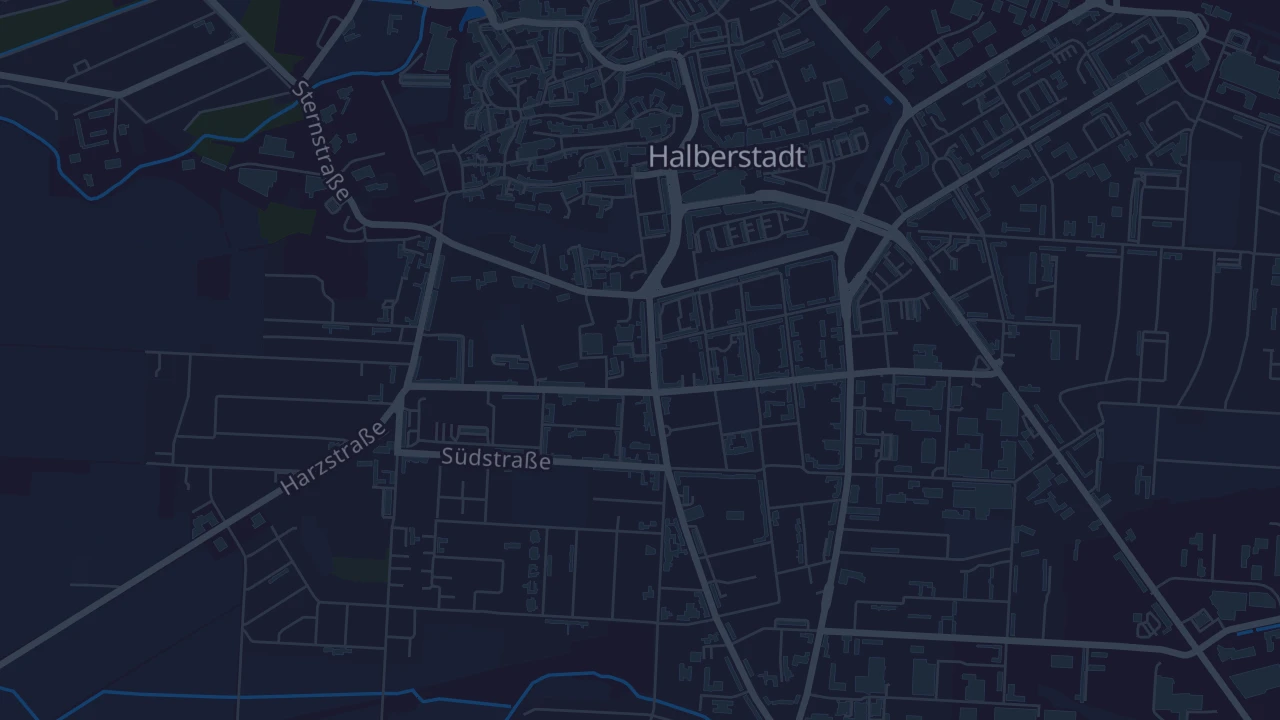 Karte von Halberstadt