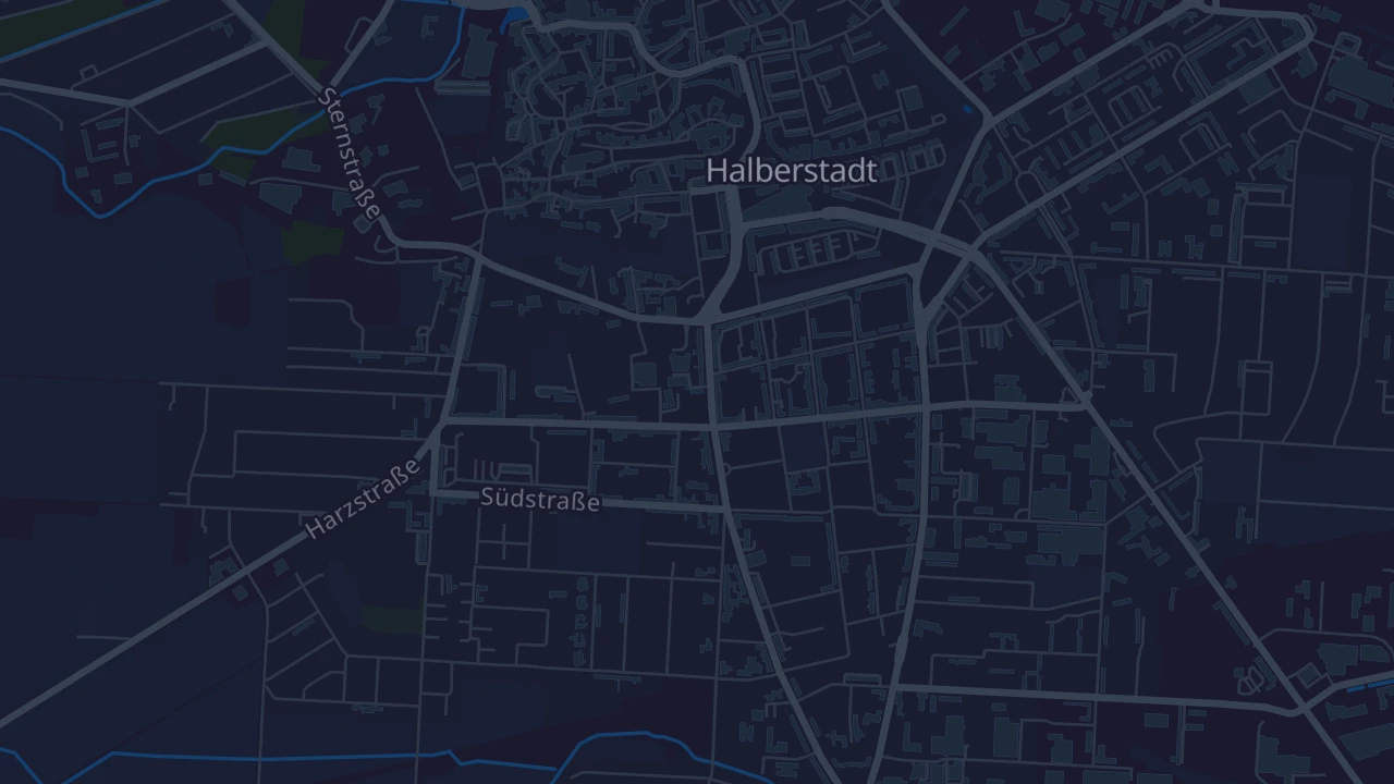Karte von Halberstadt