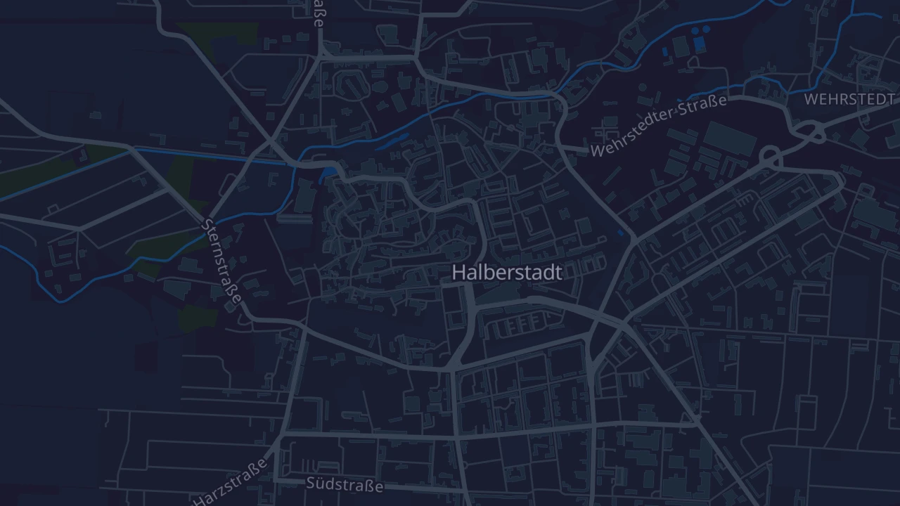 Karte von Halberstadt
