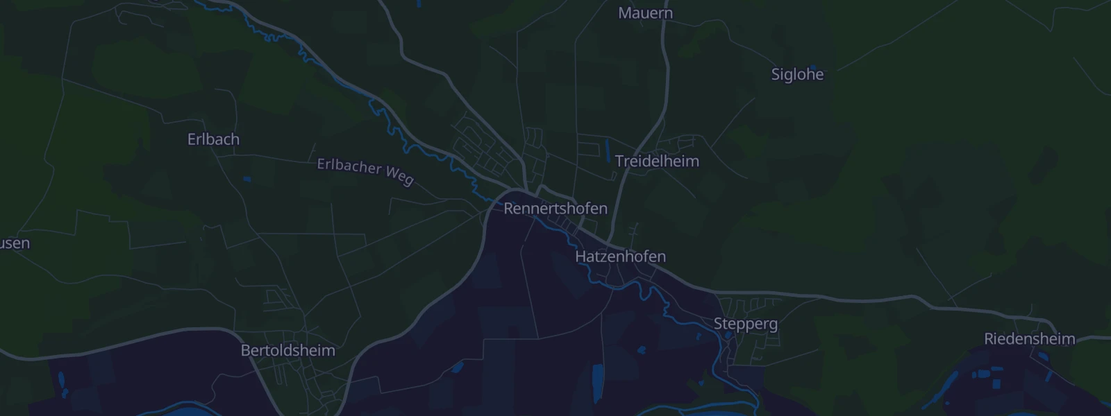 Karte von Rennertshofen