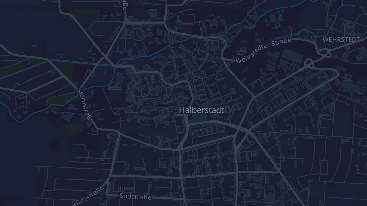 Karte von Halberstadt