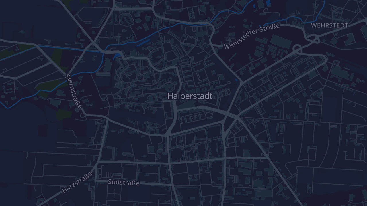 Karte von Halberstadt