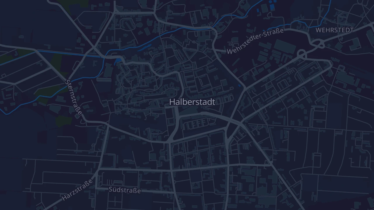 Karte von Halberstadt