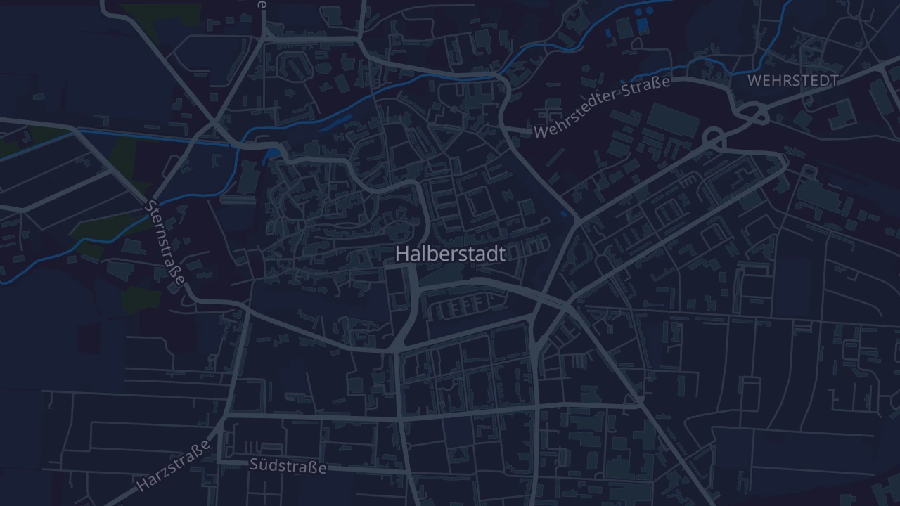 Karte von Halberstadt