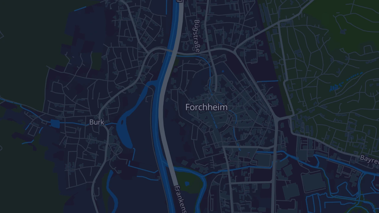 Karte von Forchheim