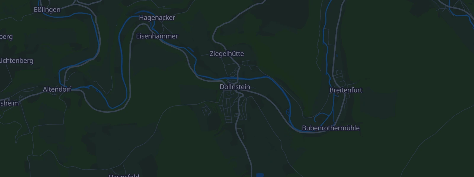 Karte von Dollnstein