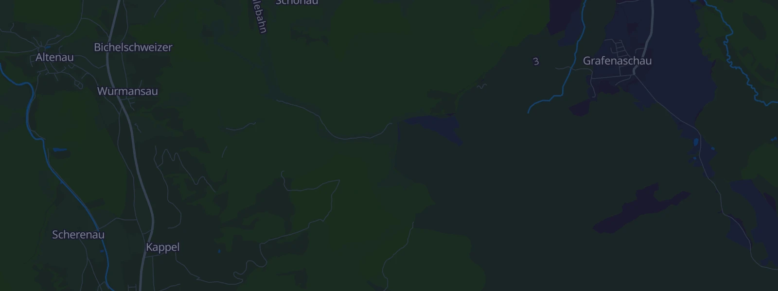 Karte von Bad Kohlgrub