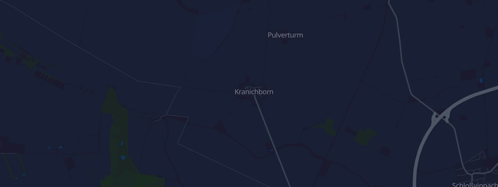 Karte von Kranichborn