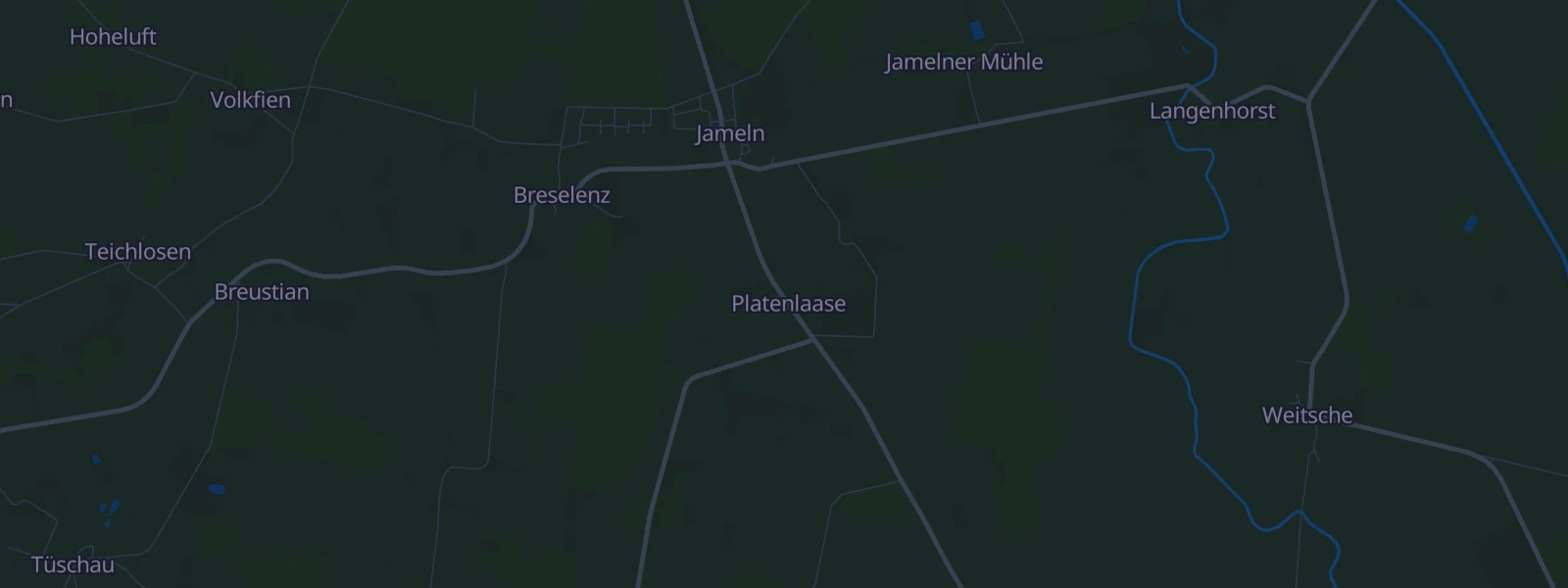 Karte von Jameln Platenlaase