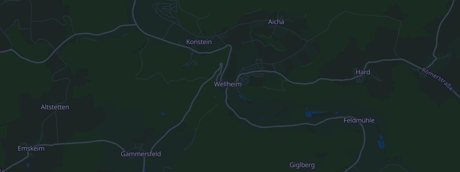 Karte von Wellheim