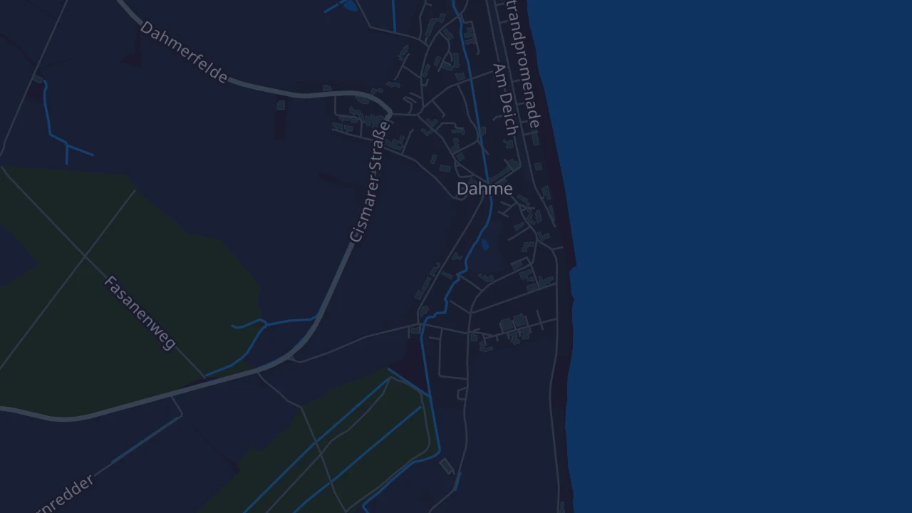 Karte von Dahme