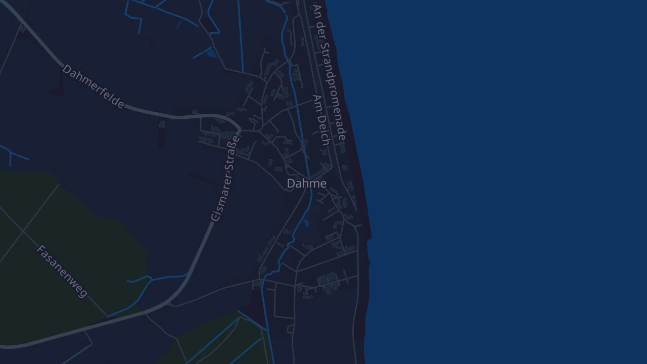 Karte von Dahme