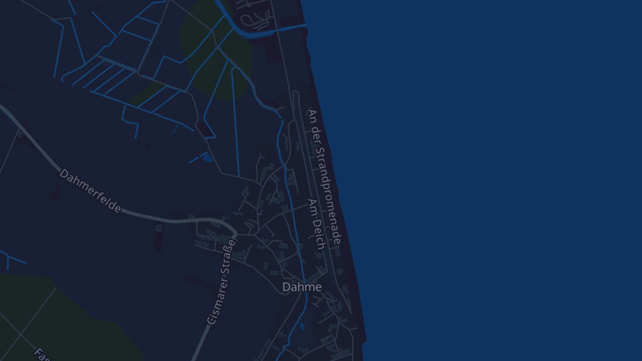 Karte von Dahme