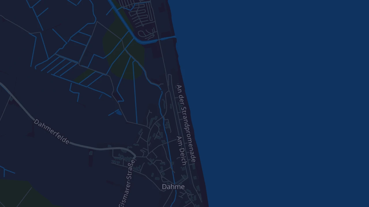 Karte von Dahme