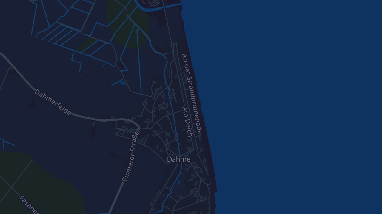 Karte von Dahme