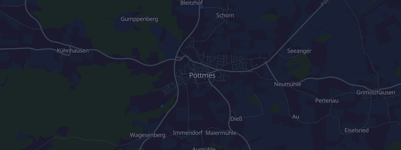 Karte von Pöttmes
