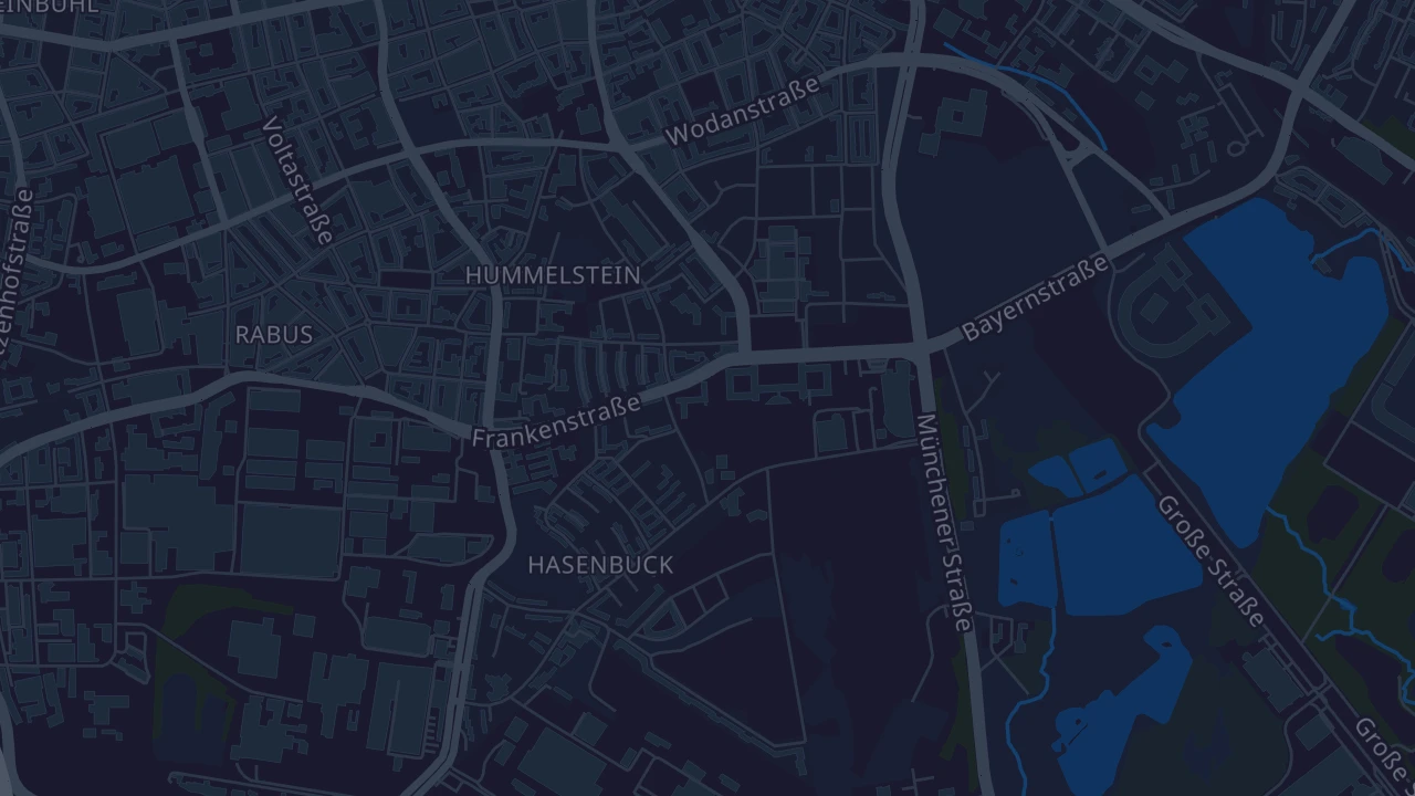 Karte von Nürnberg