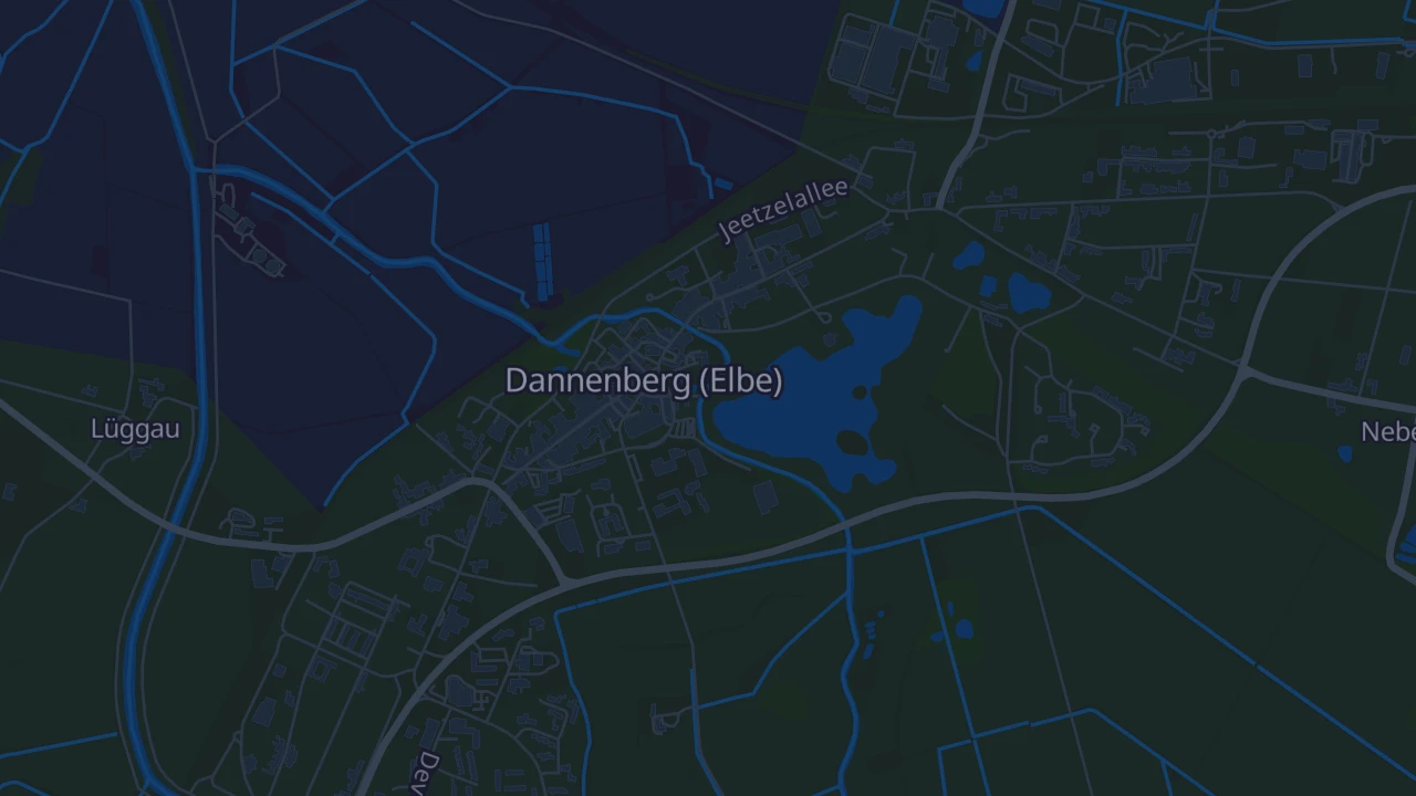 Karte von Dannenberg (Elbe)