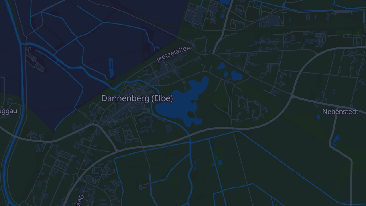 Karte von Dannenberg (Elbe)