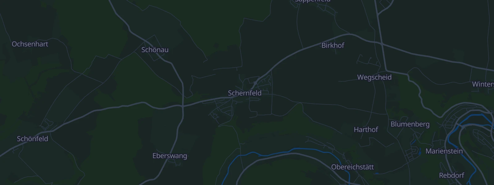 Karte von Schernfeld
