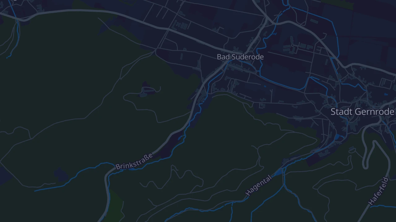 Karte von Quedlinburg OT Bad Suderode