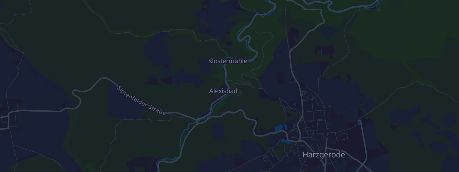 Karte von Harzgerode OT Alexisbad