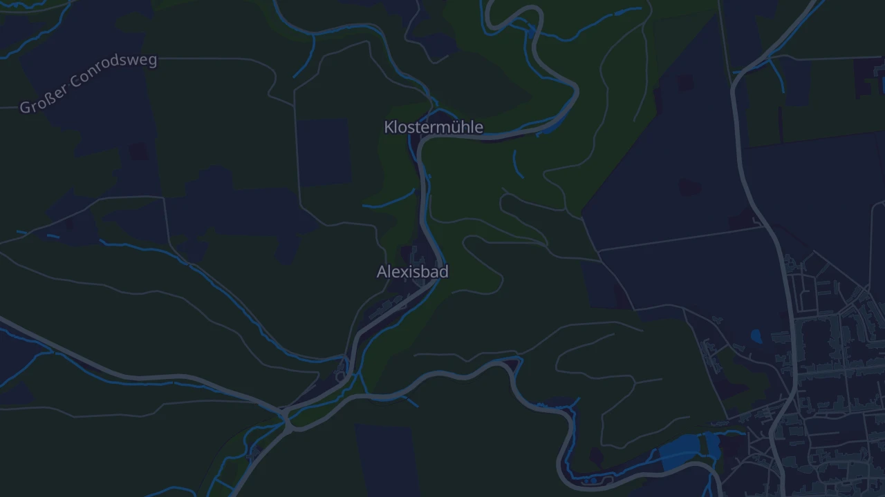 Karte von Harzgerode OT Alexisbad