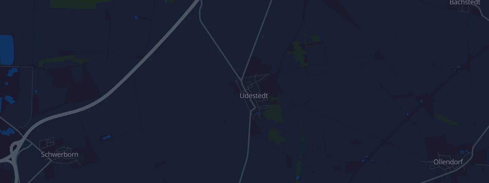 Karte von Udestedt