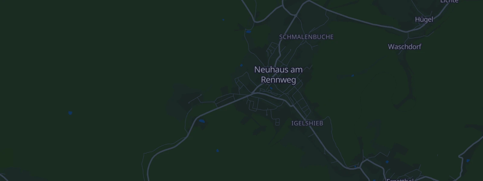 Karte von Neuhaus am Rennweg